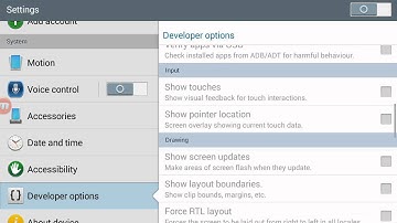 How to enable  developer mode on android  4.4.2