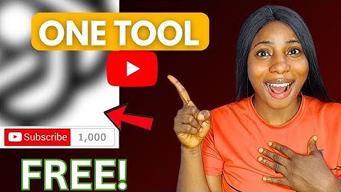 Use this FREE tool to HIT your 1000 Subscribers FASTER & EASIER!😳(No upload needed)
