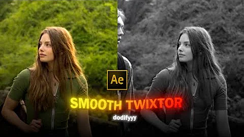 Smooth and fast twixtor| After Effects tutorial