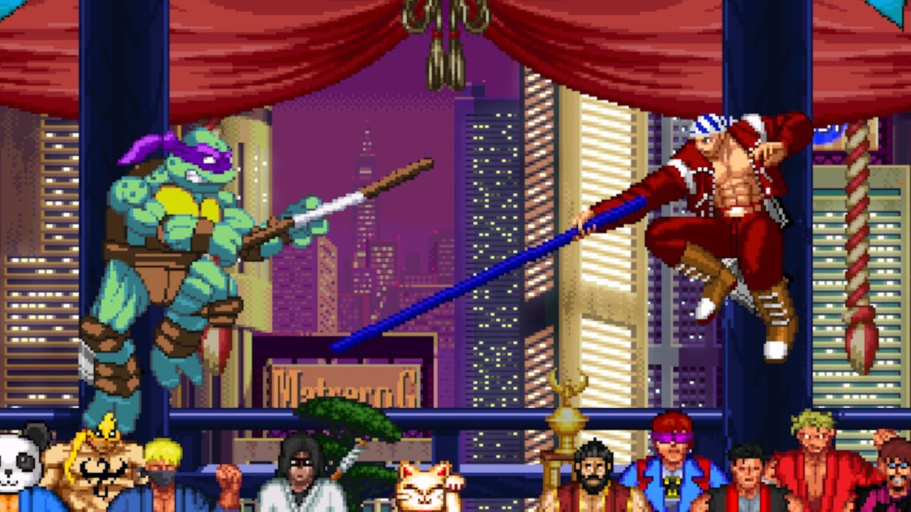 MUGEN Battle Showcase: Donatello (TMNT) Vs Billy Kane