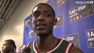 NBA All-Star 2015: Brandon Knight Talks After Skills Competition