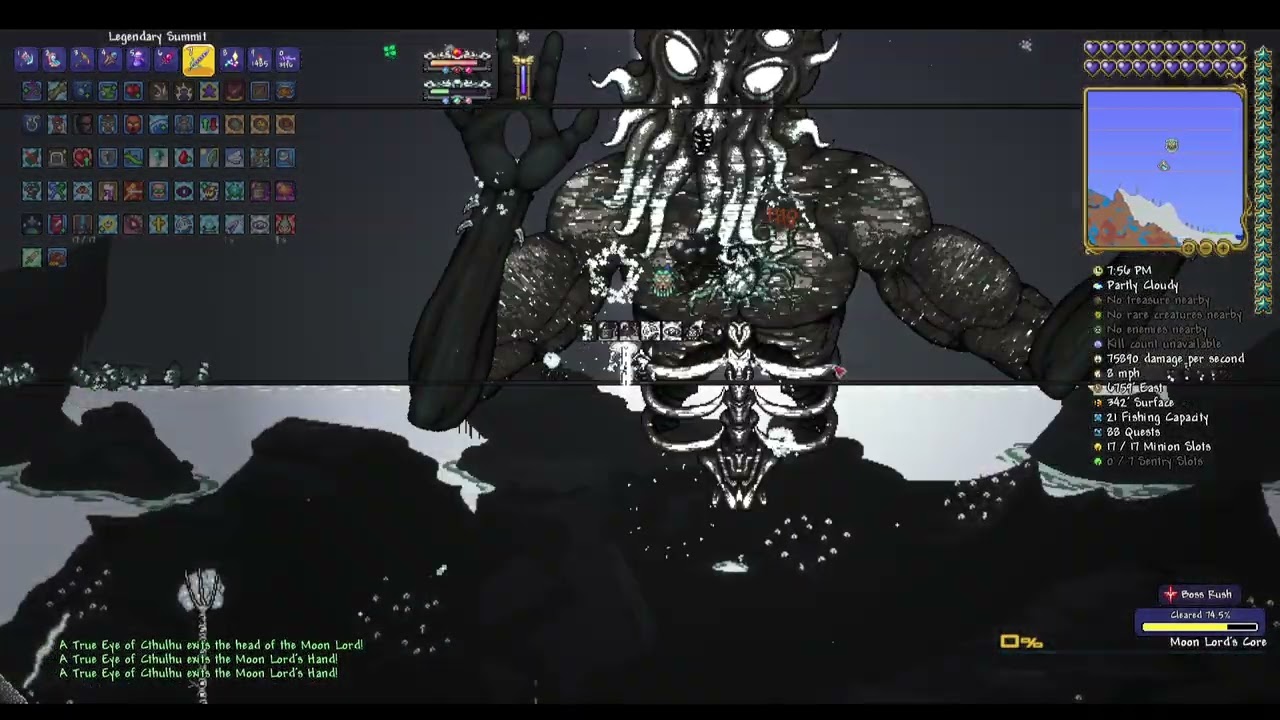 Terraria (Calamity + Thorium + Origins) - Boss Rush (Rev Summoner)