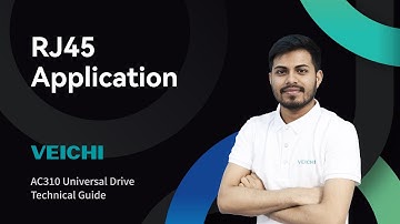 RJ45 Application  for AC310 AC Drive