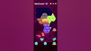Block!Triangle puzzle:Tangram⬅️Level 10 Advanced
