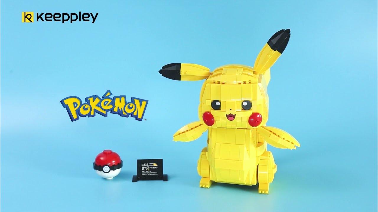 Pokemon Pikachu Large Qman Building Blocks Toy Set