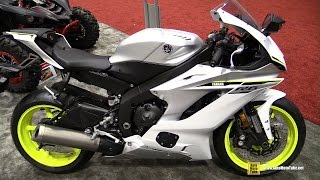 2017 Yamaha R6 - Walkaround - Debut at 2016 AIMExpo Orlando 2017 Yamaha Yzf R6 Walk Around Video