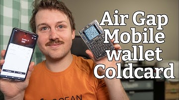 COLDCARD Q Mobile wallet QR code Air Gapped method tutorial