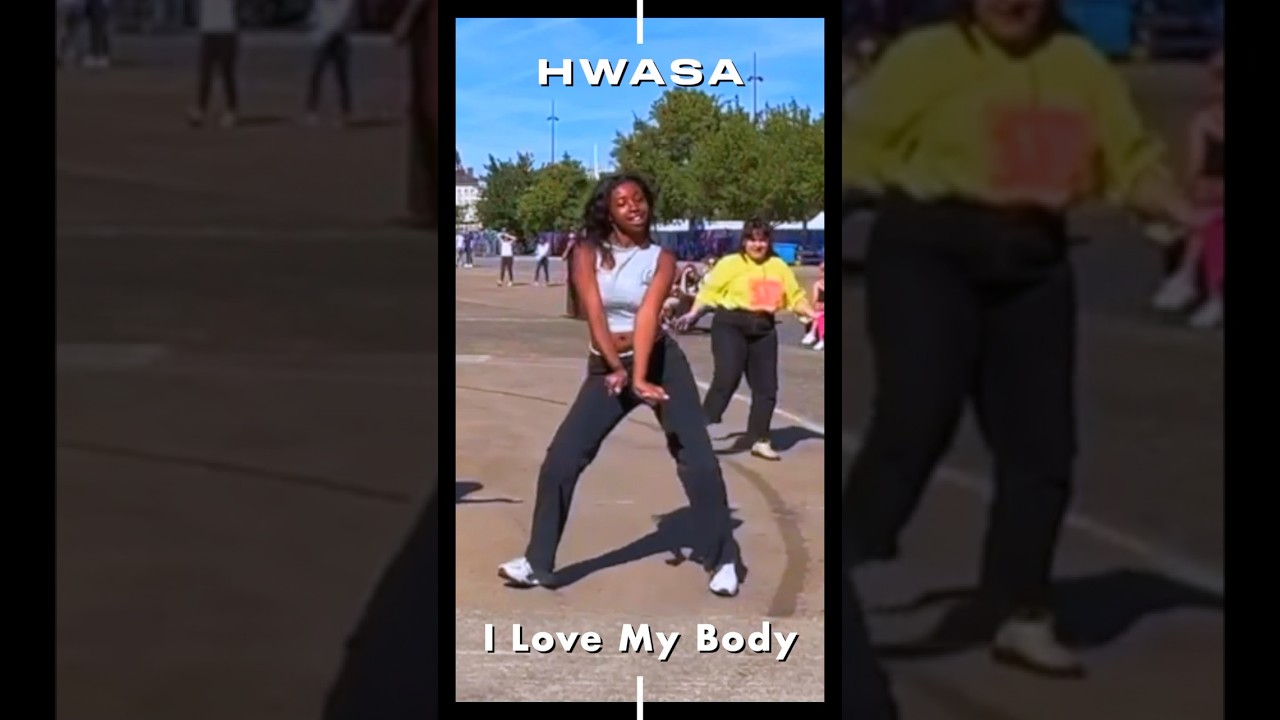 🇫🇷K-pop in public - HWASA “I Love My Body”!