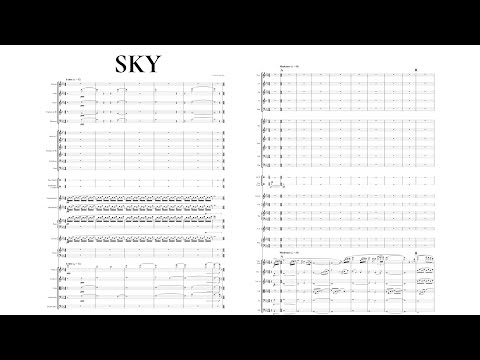 Sky 【for Orchestra | Score/Sheet Music | original