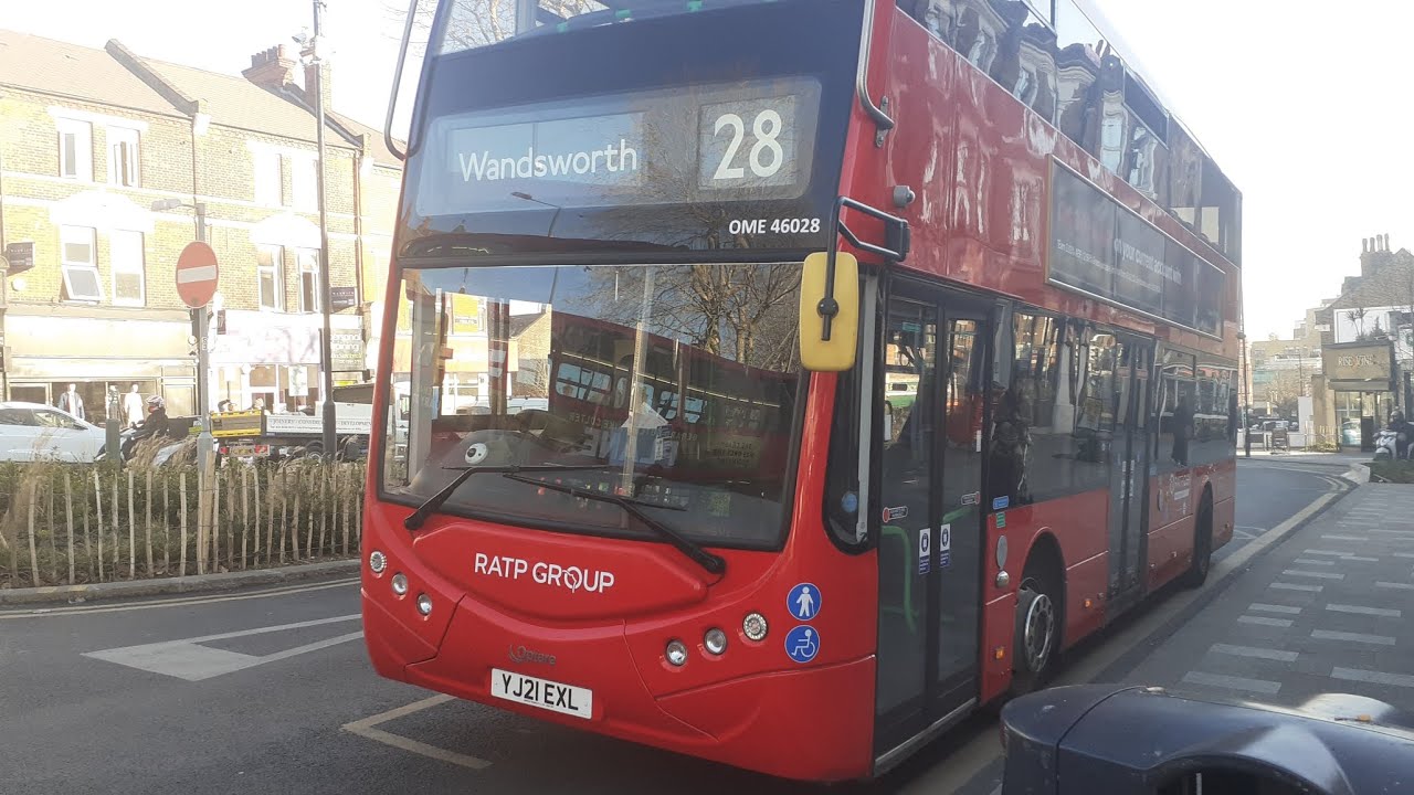 London Transit RATP GROUP OME46028 YJ21EXL On Route 28 At london-transit-ratp-group-ome46028-yj21exl-on-route-28-at