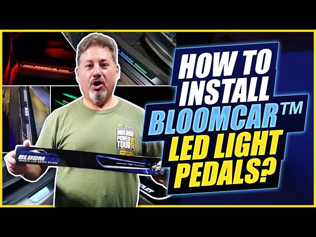 The BloomCar Custom Led Door Pedals for my 2018 Sti(unboxing