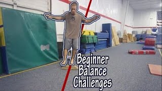 Beginner Balance Challenges - Learn Parkour