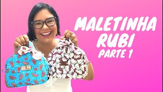 Necessaire infantil ou para maquiagem com Zíper (Parte 1) - YouTube