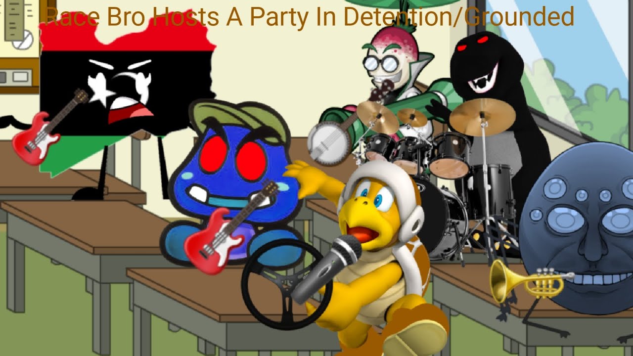 Race Bro Hosts A Party In Detention/Grounded - YouTube