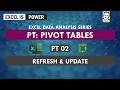 PT02: Pivot Tables | Refresh & Update New Data | Excel