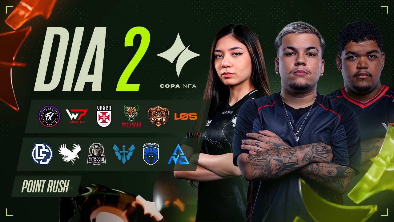 COPA NFA SPLIT 1 26 🟢 POINT RUSH | DIA 2 - COPA NFA PEGANDO FOGO! JÁ TEMOS FAVORITO? #COPANFA