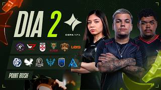 COPA NFA SPLIT 1 26 🟢 POINT RUSH | DIA 2 - COPA NFA PEGANDO FOGO! JÁ TEMOS FAVORITO? #COPANFA