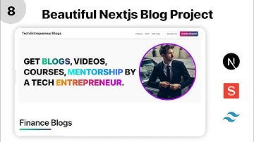 #8 Blogs Section Complete Blog Project | Next Js and Sanity | Coder Shubham