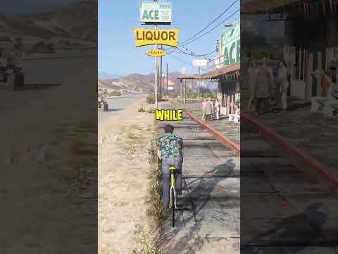 The Easiest GTA V Bike Trick PC Players Know #gta #pcgaming #shorts