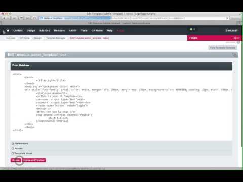 CP Pages - Example