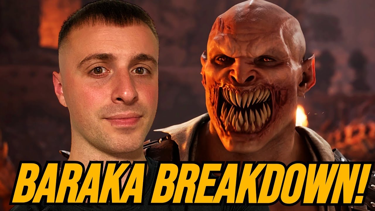 HOW TO PLAY BARAKA *BREAKDOWN* (EXPLAINED) MORTAL KOMBAT 1! YouTube