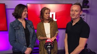 Mélissa Theuriau fait passer Jade et Eric Dussart 