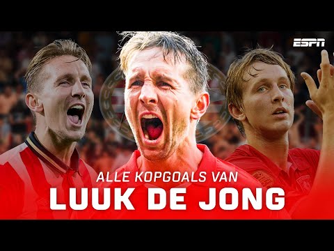 Alle KOPGOALS van LUUK DE JONG in de Eredivisie ??