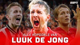 Alle KOPGOALS van LUUK DE JONG in de Eredivisie 🧠💥