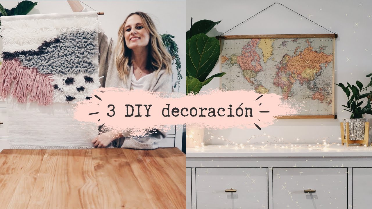 3 DIY decoración para mi casa