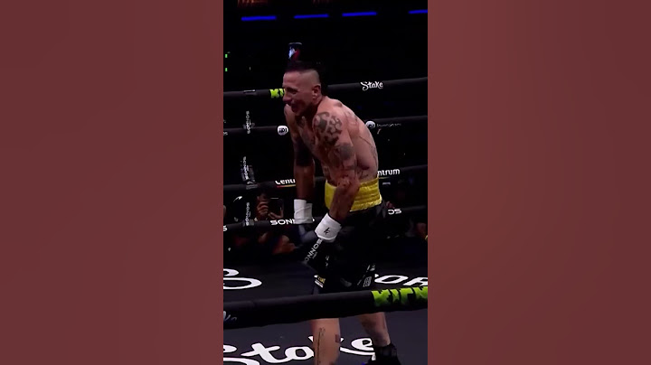 Sergio "Maravilla" Martínez vs Pablo Migliore ayer por la noche en Velez. Ganó Maravilla por puntos.