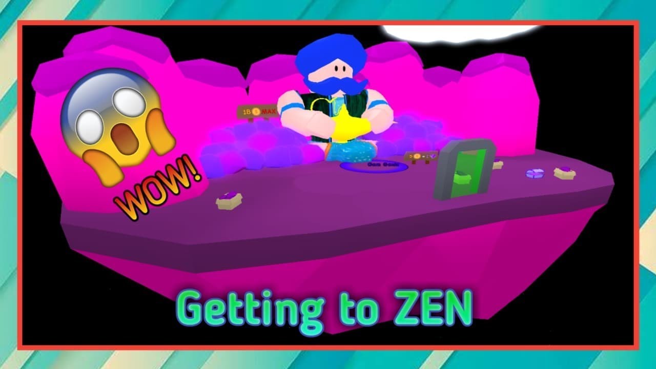 Getting To Zen Bubble Gum Simulator Roblox Youtube - discovering zen in roblox bubble gum simulator