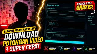 Clipper Wajib Pakai Ini! Download Potongan Video Super Cepat screenshot 2