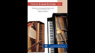 Essential Keyboard Repertoire Volume 1, 'Arabesque' by Burgmuller