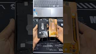 Realizando a recuperação da tela quebrada do Galaxy note 10 lite  #reparodecelular  #trocadevidro