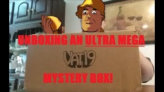 Unboxing a Vat19 ULTRA MEGA Mysetery Box (And Showing off the Products)