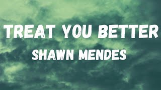 SHAWN MENDES - TREAT YOU BETTER (Lyrical Video)