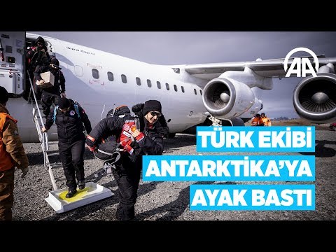 Türk ekibi Antarktika’ya ayak bastı