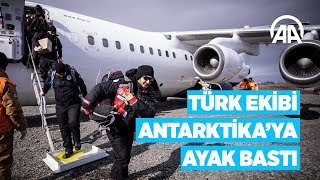 Türk Ekibi Antarktikaya Ayak Bastı