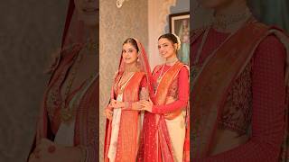 Bengali bridal saree drape ♥️- by Harsha