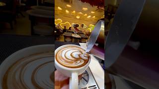 CLASSIC LATTE ART TULIP POURThe secret to clean Tulip stacks#Basic Latte Art Pattern#tulip #latteart
