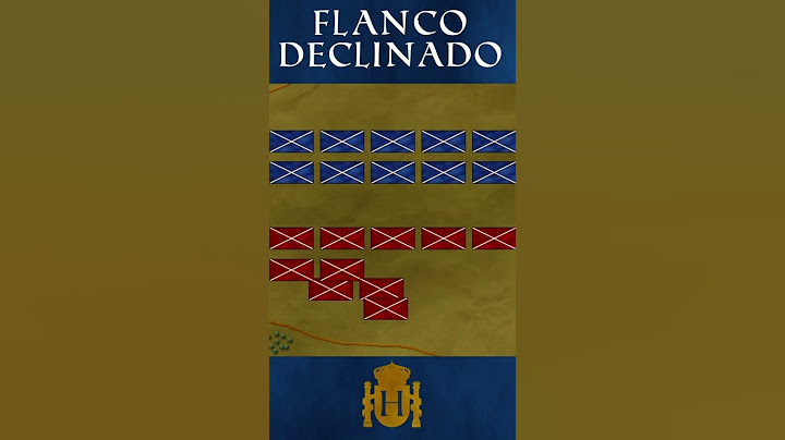 ⚔️Flanco declinado. Táctica de batalla⚔️