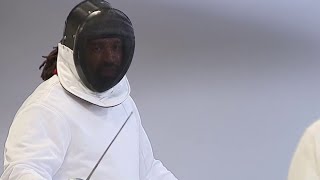 Commanders' DE shows his