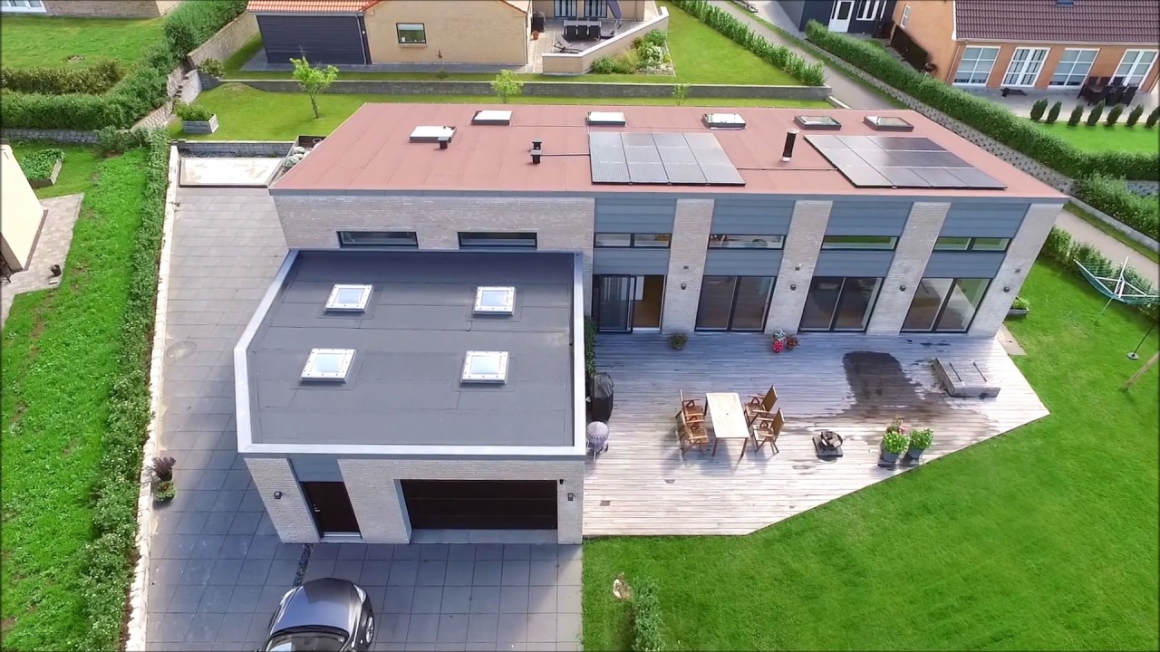 Nyt hus - Funkishus - Arkitektegnet Funkishuse - lavenergi huse