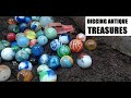 Trash Picking An Old Dump - Digging Antique Toy Marbles - Ohio History Channel