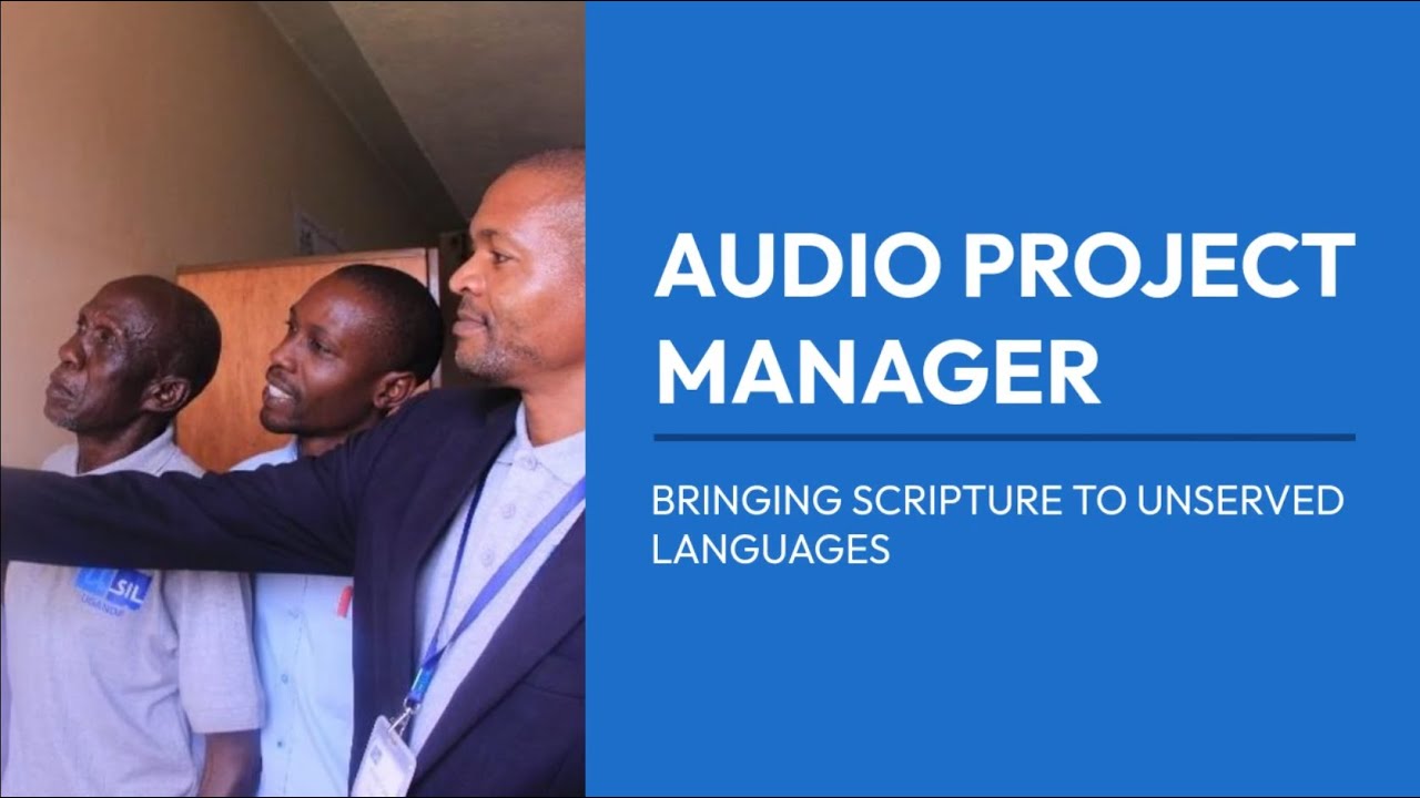 Audio Project Manager: Every Language Matters. Every Voice Counts ...