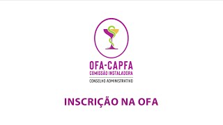 Inscrição online na OFA