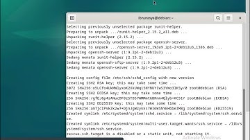 cara menggunakan remote server di virtual box debian 12