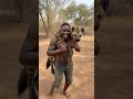 Chabaa Carrying Big Hyena In The Forest Hadzabetribe Bushcraft