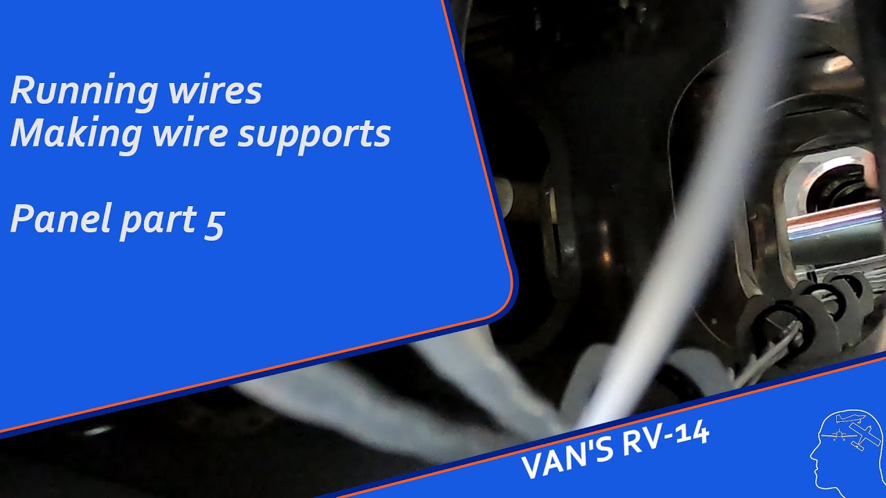 RV-14 Build: Panel to wing wiring needs support, Panel #5