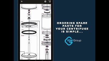 CentriClean App - Learn how to order spare parts through the App